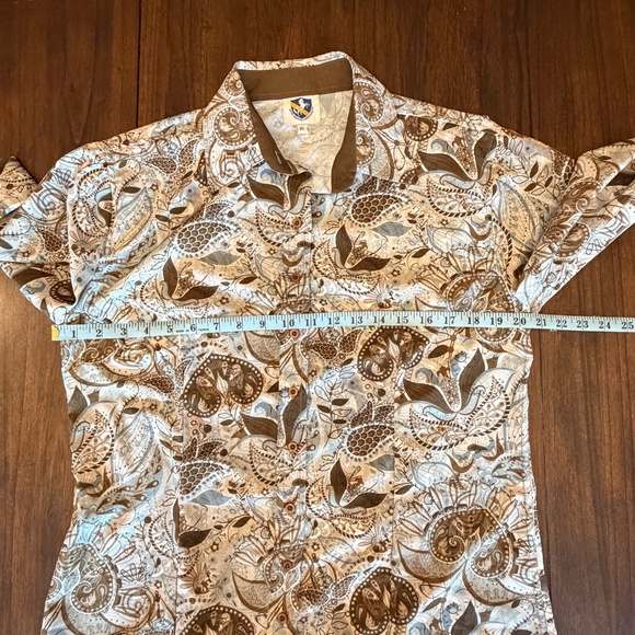 Royal Highness Equestrian Ladies Horse Show Rodeo Western Riding Blouse, Size XL - Picture 13 of 14